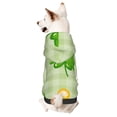 thumbnail image 1 of Goofa St Patrick's Day11 Pattern Small Dog Sweater Hoodies Pet Grey Hooded Soft Fleece Sweatshirts with Pocket Fall Winter Puppy Cat Sweaters Warm Clothes-Medium, 1 of 8