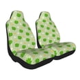 thumbnail image 1 of Goofa St Patrick's Day11 Printed Car Seat Covers, Automotive Seat Covers for Cars Trucks and SUVs, Quick Setup Universal Fit Elastic Seat Covers-1, 1 of 6