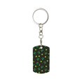 thumbnail image 1 of Goofa St. Patrick's Day8 Printed Rectangular Metal Keychain Bag Charm Floral Charm for Purse Keys Metal Keyring Gift for Women Accessories, 1 of 7