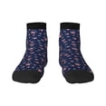 thumbnail image 1 of Goofa Star Dog Paw Pattern Non Slip Socks with Grips for Elderly, Crew Socks Yoga Hospital Socks Cushioned Sole Gripper Socks for Men Women, 1 of 5