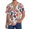 thumbnail image 1 of Goofa Starfish Shell Printed Men's Casual Short-sleeved Shirt,Lightweight Breathable Button-down,Summer Casual men's top,Versatile Fashion shirt-4X-Large, 1 of 7
