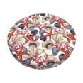 thumbnail image 1 of Goofa Starfish Shell Printed Stool Covers Round, Waterproof Round Bar Stool Covers Anti-Slip Round Bar Stool Seat Cover with Elastic Bands Durable -13 inch, 1 of 7