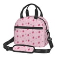 thumbnail image 1 of Goofa Strawberries Pattern Lunch Bag ,Insulated Lunch Box, Small Leakproof Cooler Food Lunch Containers Reusable High Capacity Lunch Tote Bags, 1 of 8
