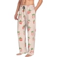 thumbnail image 1 of Goofa Strawberries Printed Soft Pajama Pants for Men, Wide Leg Comfy Casual Lounge Yoga Pants-Small, 1 of 9
