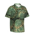 thumbnail image 1 of Goofa Succulents Hawaiian Shirt for Men, Unisex Summer Beach Casual Short Sleeve Button Down Shirts,Aloha Tropical Floral print shirt-3X-Large, 1 of 9