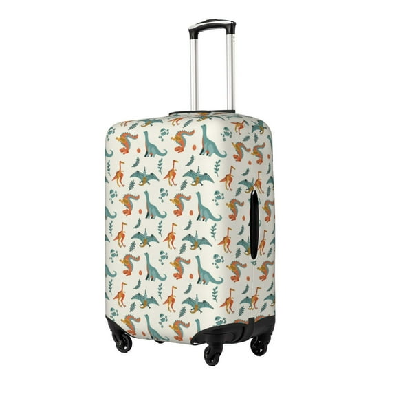 Goofa Summer Dinosaur Pattern Luggage Covers For Suitcase,Suitcase Cover Protector Fit 18-32 Inch Luggage-Medium