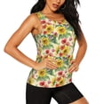 thumbnail image 1 of Goofa Sunflower Cornflower Poppy Printed Womens Workout Tops for Women Sleeveless Yoga Shirts Athletic Running Tank Tops Sleeveless Gym Clothes Workout Apparel-XX-Large, 1 of 9