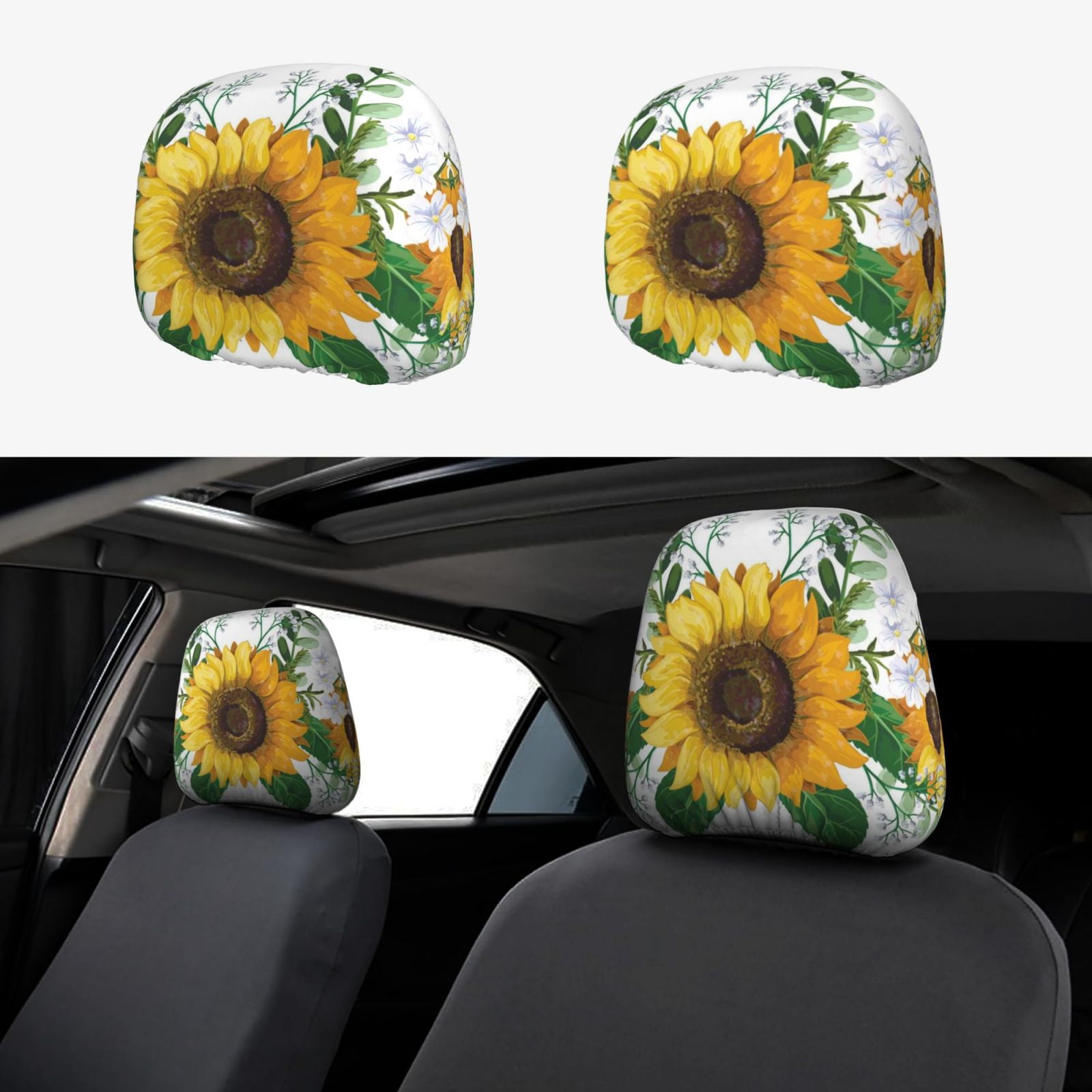Sunflower car accessories walmart discount