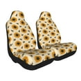 thumbnail image 1 of Goofa Sunflowers And Bee Printed Car Seat Covers, Automotive Seat Covers for Cars Trucks and SUVs, Quick Setup Universal Fit Elastic Seat Covers-1, 1 of 6