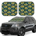 thumbnail image 1 of Goofa Sunflowers Pattern 2 Piece Car Windshield Sun Shade Foldable | Front Windshield Shade for Sun, Heat and UV Rays | Sunshade for Car Front Window-Medium, 1 of 7