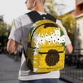thumbnail image 1 of Goofa Sunflowers Print Casual Backpack for Women Men,Waterproof High School Bookbag,Lightweight Travel Daypack,Classic College Backpack,Laptob Backpack, 1 of 6