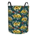 thumbnail image 1 of Goofa Sunflowers Printed Circular Hamper,Laundry Basket with Handles,Storage Baskets Foldable,Large Capacity Laundry Hamper-, 1 of 8