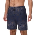 thumbnail image 1 of Goofa Sunflowers Printed Men's Swim Trunks Board Shorts Quick Dry Mens Swimming Trunks with Compression Liner,Breathable Fit Hawaii Beach Shorts-3X-Large, 1 of 9