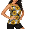thumbnail image 1 of Goofa Sunflowers Printed Womens Workout Tops for Women Sleeveless Yoga Shirts Athletic Running Tank Tops Sleeveless Gym Clothes Workout Apparel-XX-Large, 1 of 9
