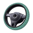 thumbnail image 1 of Goofa Sunmmer Cat Pattern Elastic Stretch Steering Wheel Cover,Universal 15 inch, Microfiber Breathable Ice Silk, Anti-Slip, Odorless, Easy Carry, 1 of 8