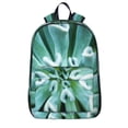 thumbnail image 1 of Goofa Teal Cactus Printed Backpack,Laptop Backpack,Durable Anti-Theft Travel Work Backpack,Water-resistant Backpack, 1 of 9
