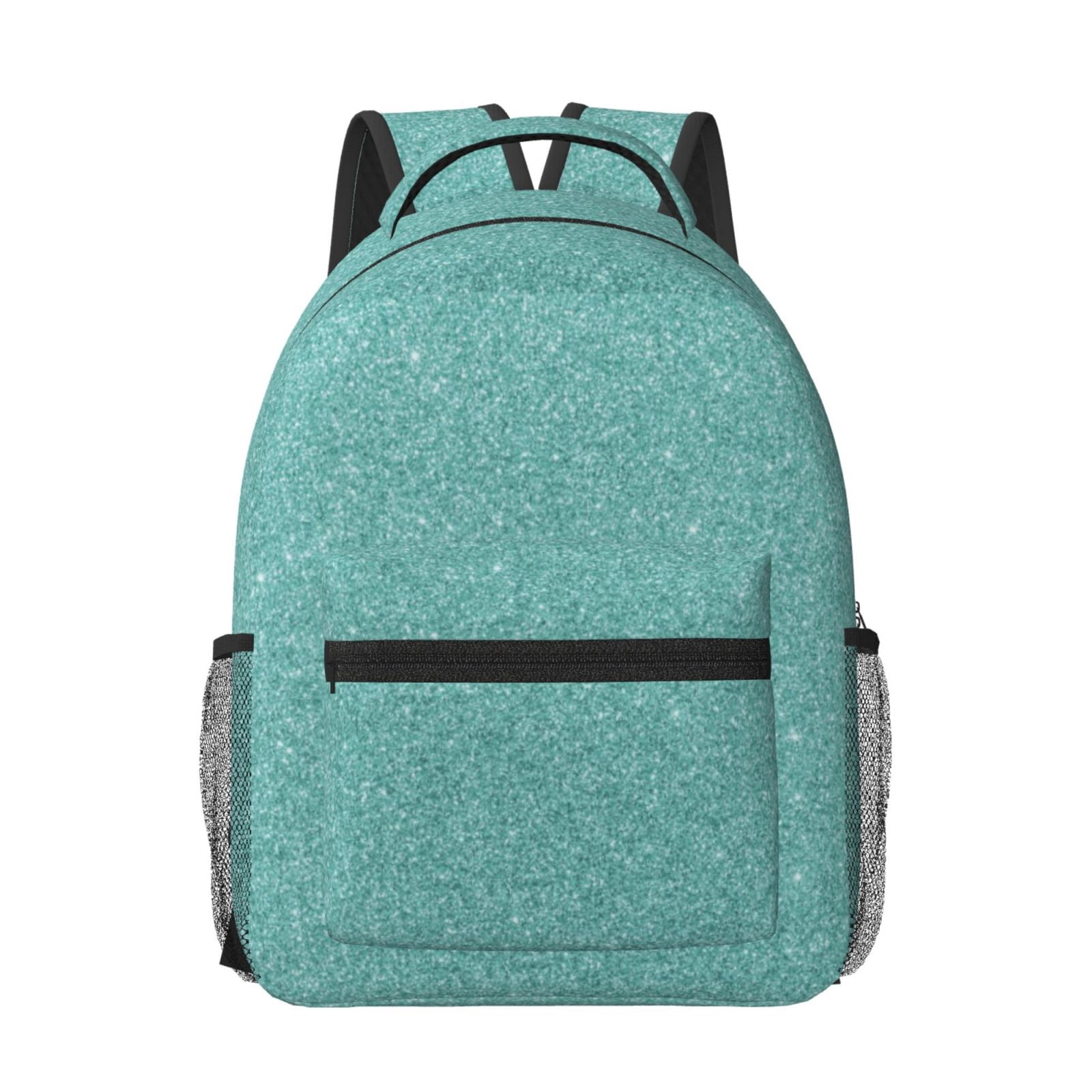 Goofa Teal Green Glitter Pattern Comfortable Student 