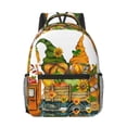 thumbnail image 1 of Goofa Thanksgiving Truck Pattern Comfortable Student Backpack - Ergonomic Design, Durable, Water-Resistant, Multi-Compartment,Travel, and Outdoor Activities, 1 of 5