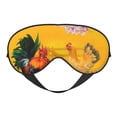 thumbnail image 1 of Goofa The Chicken Family Printed Sleep Eye Mask for Men Women, Zero Eye Pressure Sleeping Mask, Light Blocking Night Blindfold, Soft Eye Shade Cover, 1 of 7