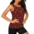 thumbnail image 1 of Goofa Tomatoes And Chili Printed Womens Workout Tops for Women Sleeveless Yoga Shirts Athletic Running Tank Tops Sleeveless Gym Clothes Workout Apparel-Medium, 1 of 9