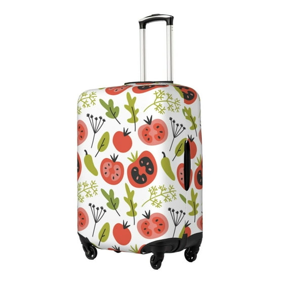 Goofa Tomatoes Pattern Luggage Covers For Suitcase,Suitcase Cover Protector Fit 18-32 Inch Luggage-X-Large