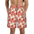 thumbnail image 1 of Goofa Tomatoes Printed Mens Swim Trunks Summer Quick Dry Short Beach Swimwear Bathing Suits-Large, 1 of 9