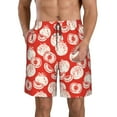 thumbnail image 1 of Goofa Tomatoes Printed Mens Swim Trunks Summer Quick Dry Short Beach Swimwear Bathing Suits-X-Large, 1 of 9
