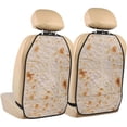 thumbnail image 1 of Goofa Tortilla Pattern Car Back Seat Protector for Kids (2 Pack) ,Anti-kick Storage Mat for Car Seats,Shields from Footprints, 1 of 6