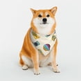 thumbnail image 1 of Goofa Travel Elements Pattern Pet Scarf Bandana - Adjustable and Comfortable,Dog Scarf Bib Kerchief Breedfor Dogs and Cats-Medium, 1 of 8