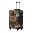 thumbnail image 1 of Goofa Tree Meditating Golden Retriever Pattern Luggage Covers For Suitcase,Suitcase Cover Protector Fit 18-32 Inch Luggage-X-Large, 1 of 9