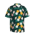 thumbnail image 1 of Goofa Tropical Fruit Hawaiian Shirt for Men, Unisex Summer Beach Casual Short Sleeve Button Down Shirts,Aloha Tropical Floral print shirt-3X-Large, 1 of 9
