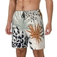 thumbnail image 1 of Goofa Tropical Leaves Printed Men's Swim Trunks Board Shorts Quick Dry Mens Swimming Trunks with Compression Liner,Breathable Fit Hawaii Beach Shorts-X-Large, 1 of 9
