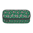 thumbnail image 1 of Goofa Tropical Leopard Pattern Pencil Case, Multi- Slot Pencil Pouch, Portable Pencil Bag, Pen Case for& Office, 1 of 9