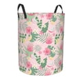 thumbnail image 1 of Goofa Tropical Pitaya Printed Circular Hamper,Laundry Basket with Handles,Storage Baskets Foldable,Large Capacity Laundry Hamper-Medium, 1 of 8