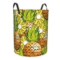 thumbnail image 1 of Goofa Tropical Summer Fruit Printed Circular Hamper,Laundry Basket with Handles,Storage Baskets Foldable,Large Capacity Laundry Hamper-Medium, 1 of 8