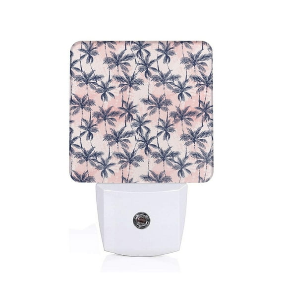 Goofa Tropics Palm Trees Night Light, Plug-in, Dusk to Dawn Sensor, Warm White, Ambient Lighting, Ideal Kids Adults Nightlight-US