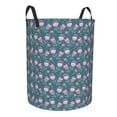 thumbnail image 1 of Goofa Tulips Flowers Printed Circular Hamper,Laundry Basket with Handles,Storage Baskets Foldable,Large Capacity Laundry Hamper-, 1 of 8