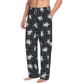 thumbnail image 1 of Goofa Turtle Printed Soft Pajama Pants for Men, Wide Leg Comfy Casual Lounge Yoga Pants-Medium, 1 of 9