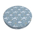 thumbnail image 1 of Goofa Turtle Printed Stool Covers Round, Waterproof Round Bar Stool Covers Anti-Slip Round Bar Stool Seat Cover with Elastic Bands Durable -12 inch, 1 of 7