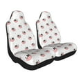 thumbnail image 1 of Goofa Umbrella Cat Printed Car Seat Covers, Automotive Seat Covers for Cars Trucks and SUVs, Quick Setup Universal Fit Elastic Seat Covers-2 PCS, 1 of 6