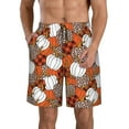 thumbnail image 1 of Goofa Various Pumpkins Printed Mens Swim Trunks Summer Quick Dry Short Beach Swimwear Bathing Suits-XX-Large, 1 of 9