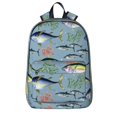 thumbnail image 1 of Goofa Various Wild Sea Fish Printed Backpack,Laptop Backpack,Durable Anti-Theft Travel Work Backpack,Water-resistant Backpack, 1 of 1