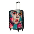 thumbnail image 1 of Goofa Vibrant Street Art Portrait Pattern Luggage Covers For Suitcase,Suitcase Cover Protector Fit 18-32 Inch Luggage-Medium, 1 of 9