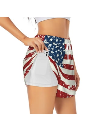 Stars and stripes running shorts clearance
