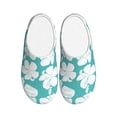 thumbnail image 1 of Goofa Vintage Floral Print Womens Mens Cotton Lightweight House Slippers , Washable Home Slippers,Indoor Comfy Bedroom Cozy Slippers-46/47, 1 of 7