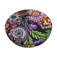 thumbnail image 1 of Goofa Vintage Floral Printed Stool Covers Round, Waterproof Round Bar Stool Covers Anti-Slip Round Bar Stool Seat Cover with Elastic Bands Durable -12 inch, 1 of 7