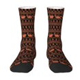 thumbnail image 1 of Goofa Vintage Pumpkin Pattern Printed Men's Crew Socks, Soft Durable Breathable Moisture-Wicking with Odor Control Cotton socks, 1 of 9