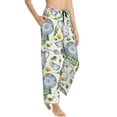 thumbnail image 1 of Goofa Vintage Utensils Printed Soft Pajama Pants for Women, Wide Leg Comfy Casual Lounge Yoga Pants-Small, 1 of 9