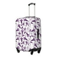 thumbnail image 1 of Goofa Violets Flowers Pattern Luggage Covers For Suitcase,Suitcase Cover Protector Fit 18-32 Inch Luggage-, 1 of 9