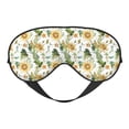 thumbnail image 1 of Goofa Bright Sunflowers Printed Sleep Eye Mask for Men Women, Zero Eye Pressure Sleeping Mask, Light Blocking Night Blindfold, Soft Eye Shade Cover, 1 of 7